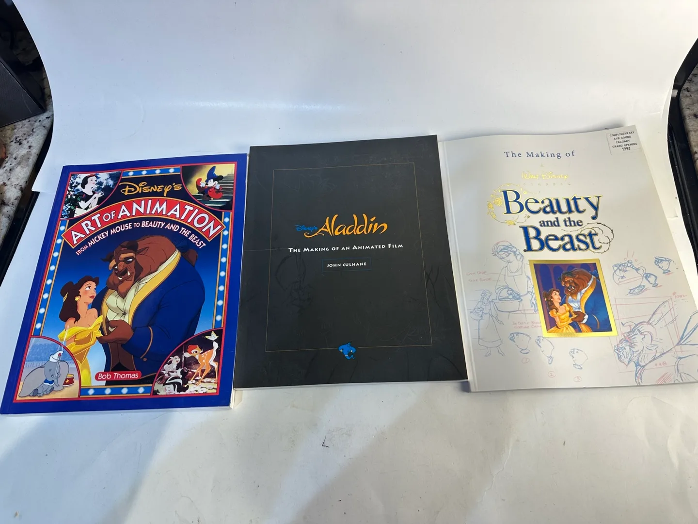 Disney Art Books: Beauty and the Beast, Aladdin, Animation thumbnail