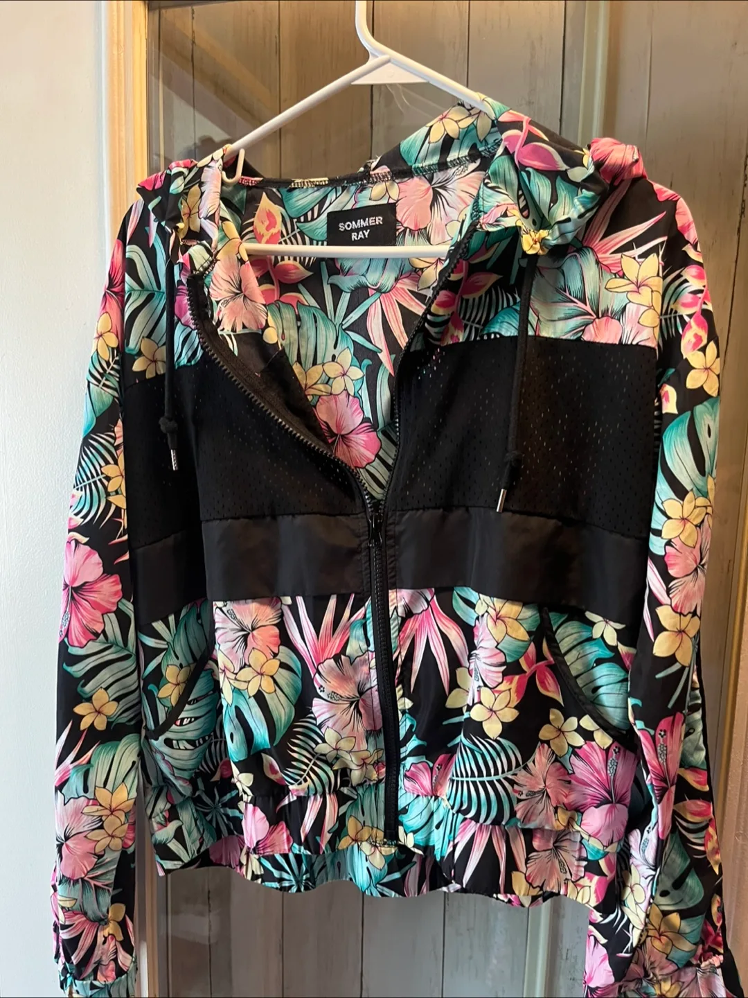 Sommer Ray Floral Print Activewear 3 piece Set image indicator(3)