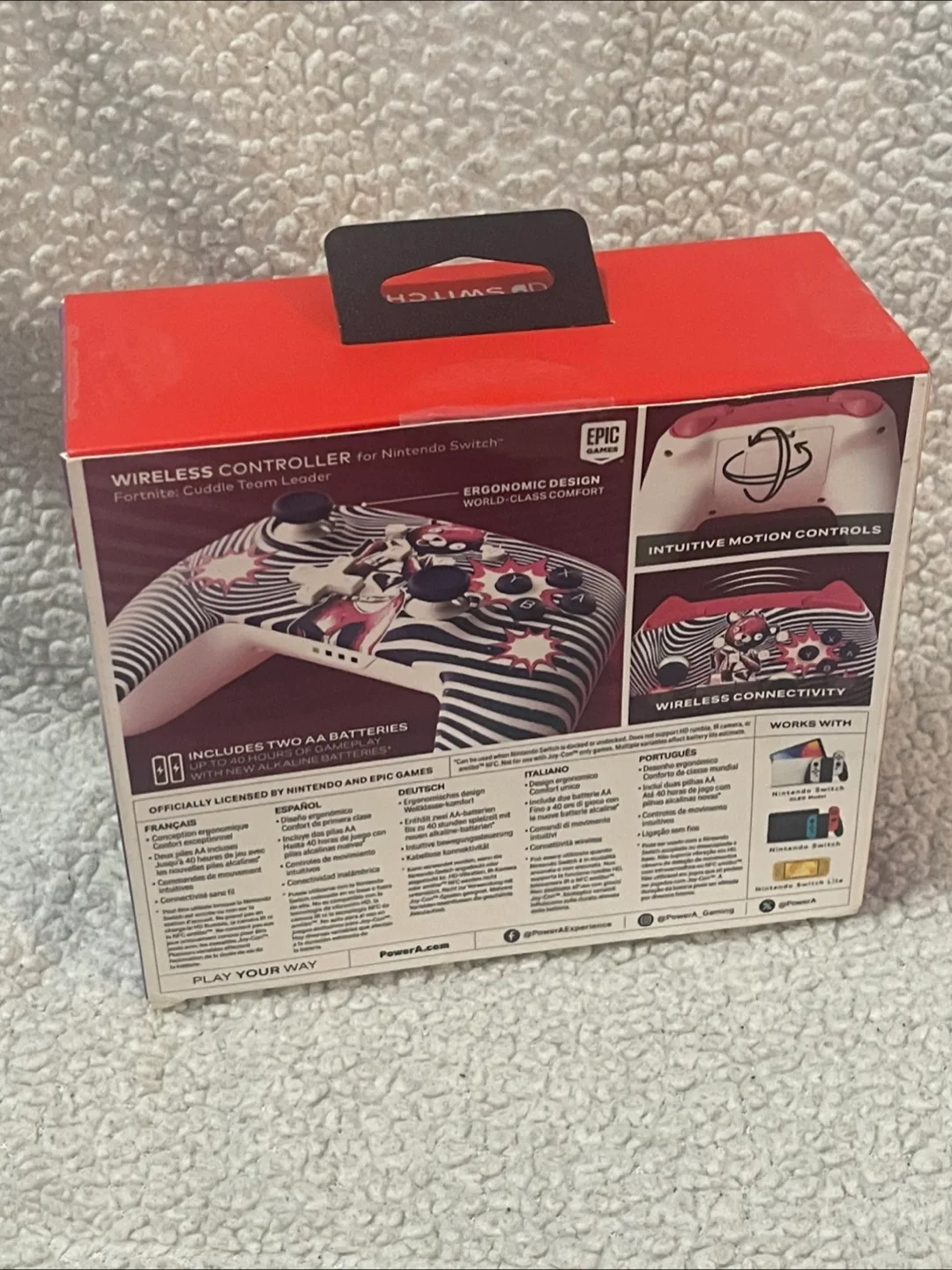 PowerA Fortnite Cuddle Team Leader Wireless Controller - New! image indicator(3)