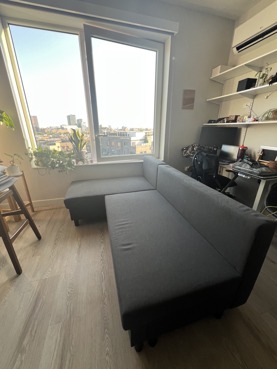 Must go! Sleeper Sofa w/ Storage - like new - photo 2