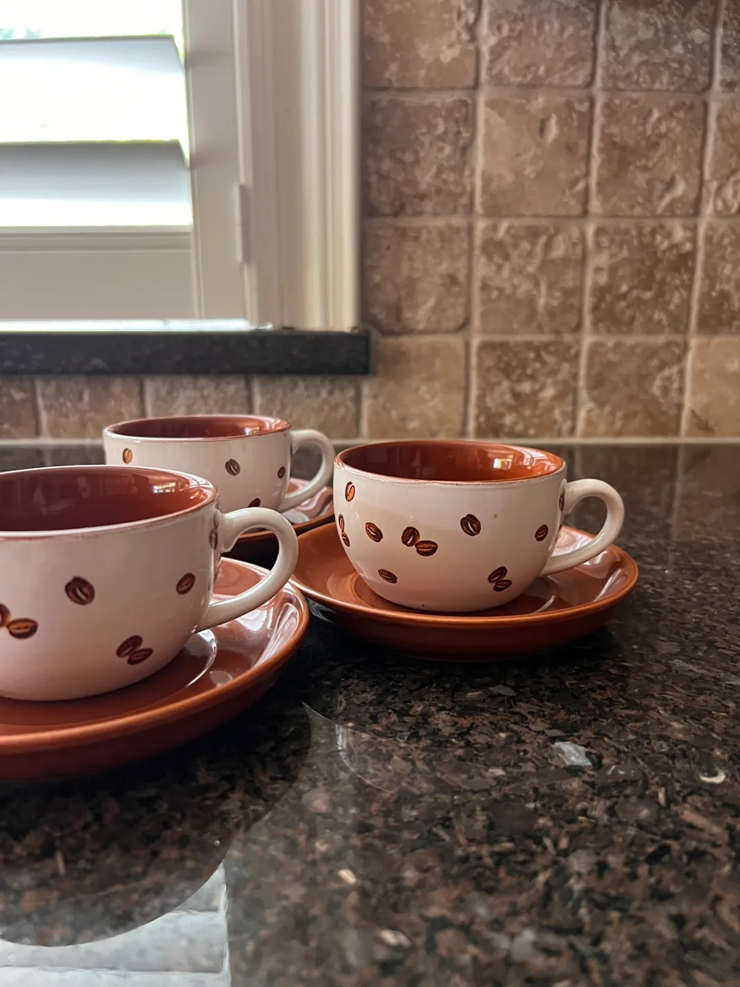 Coffee Bean Cup and Saucer Set (3) image indicator(3)