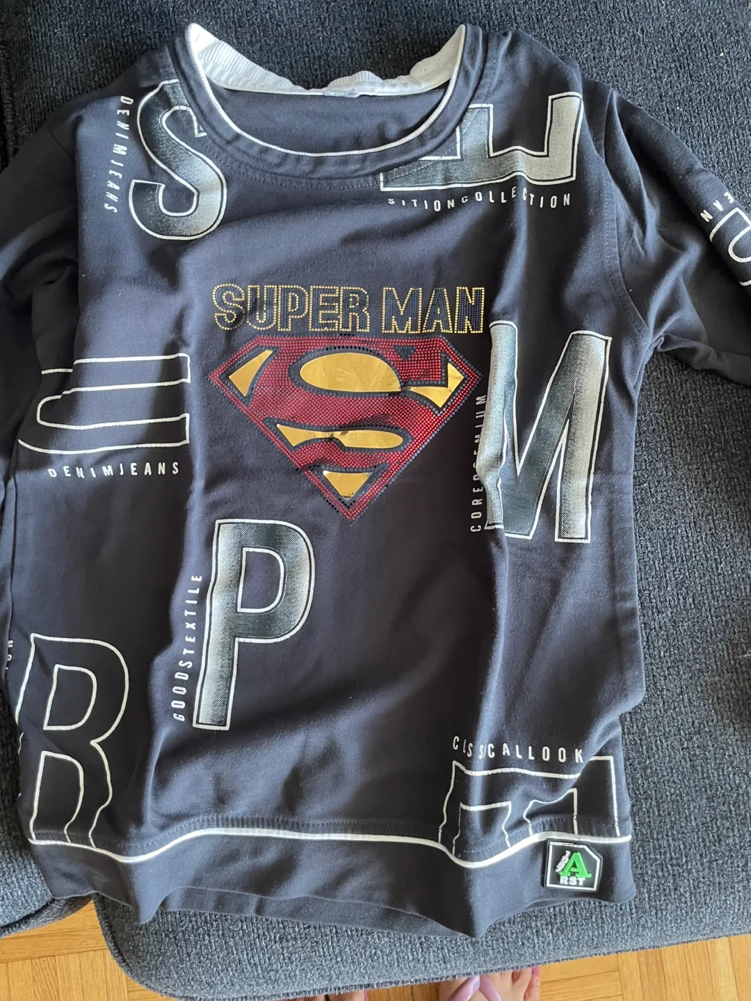 Super Man Long Sleeve Shirt thumbnail