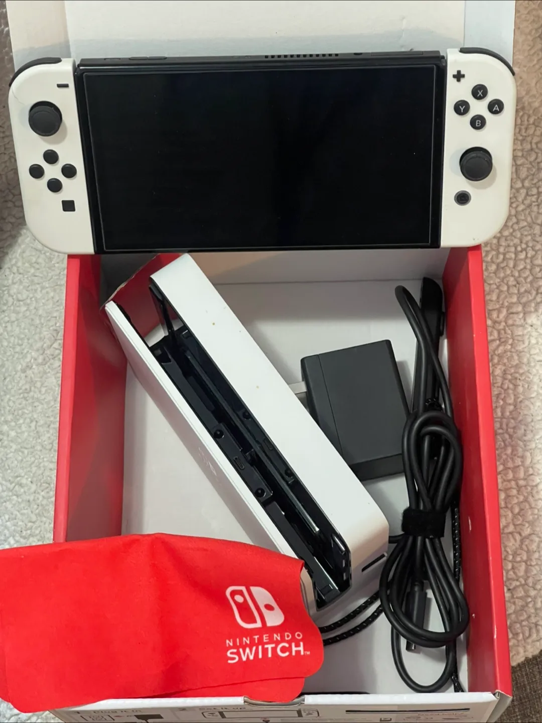 Nintendo Switch OLED Model - White image indicator(2)