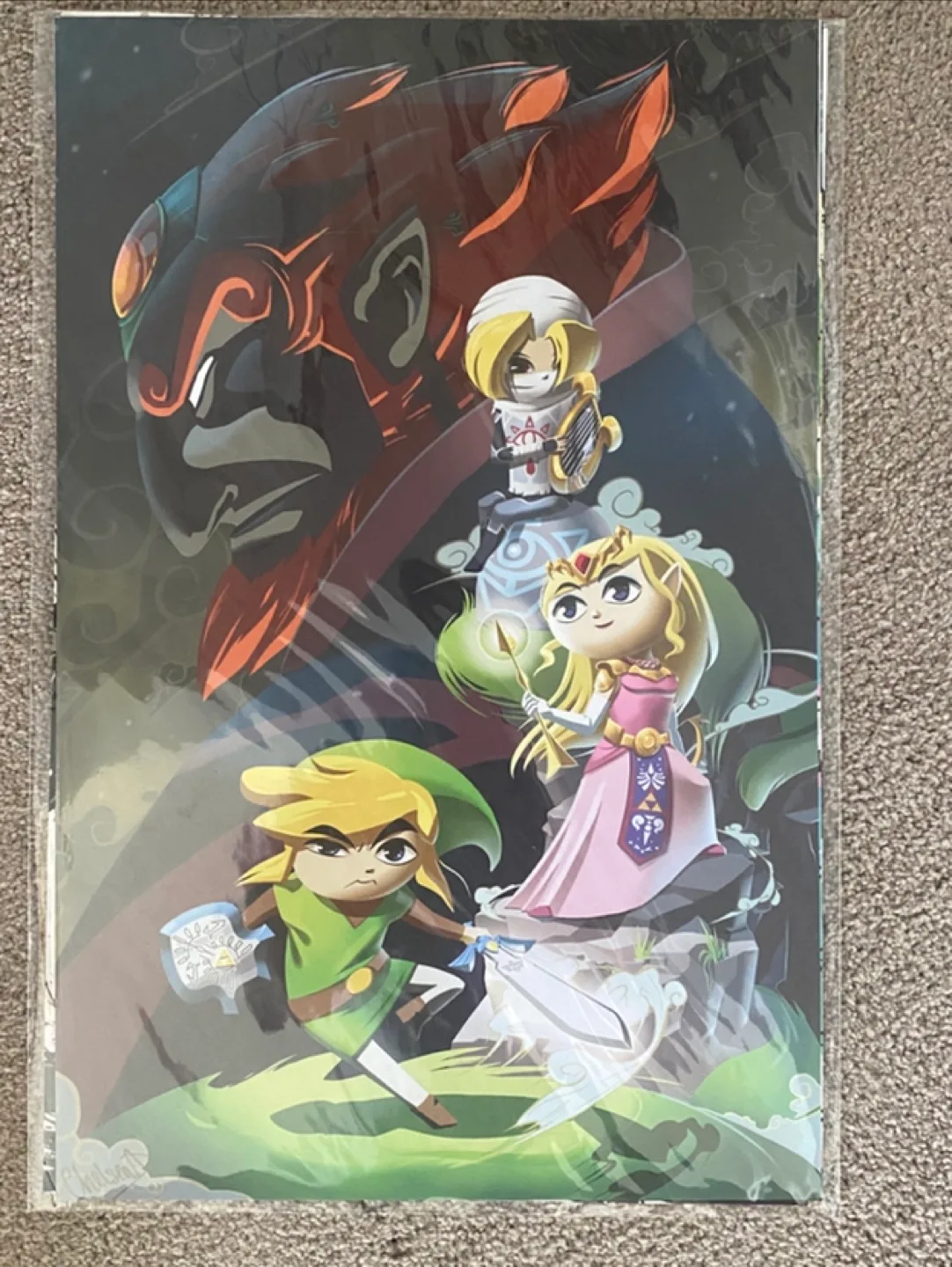 NEW!! 4 Anime Posters, 1 Zelda Poster! image indicator(8)
