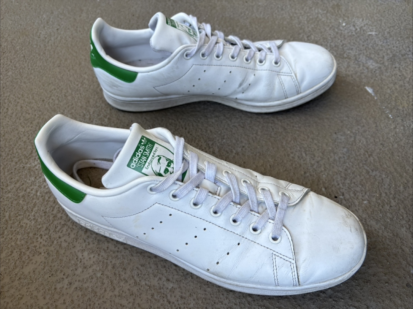 Adidas Stan Smith White/Green Sneakers