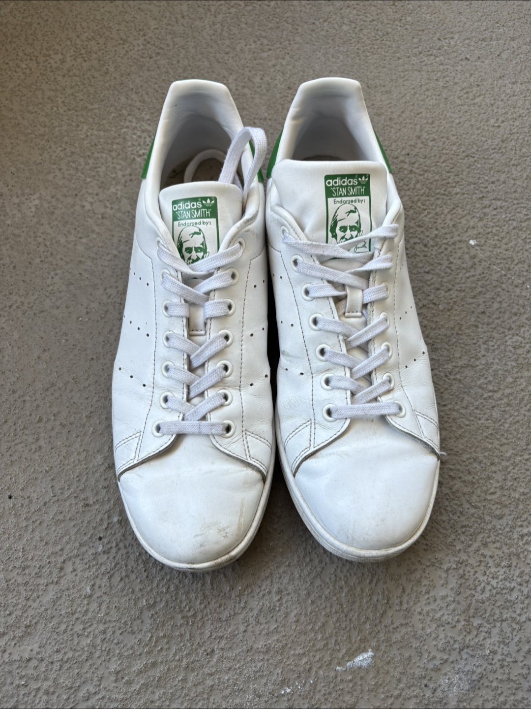 Adidas Stan Smith White/Green Sneakers - photo 3