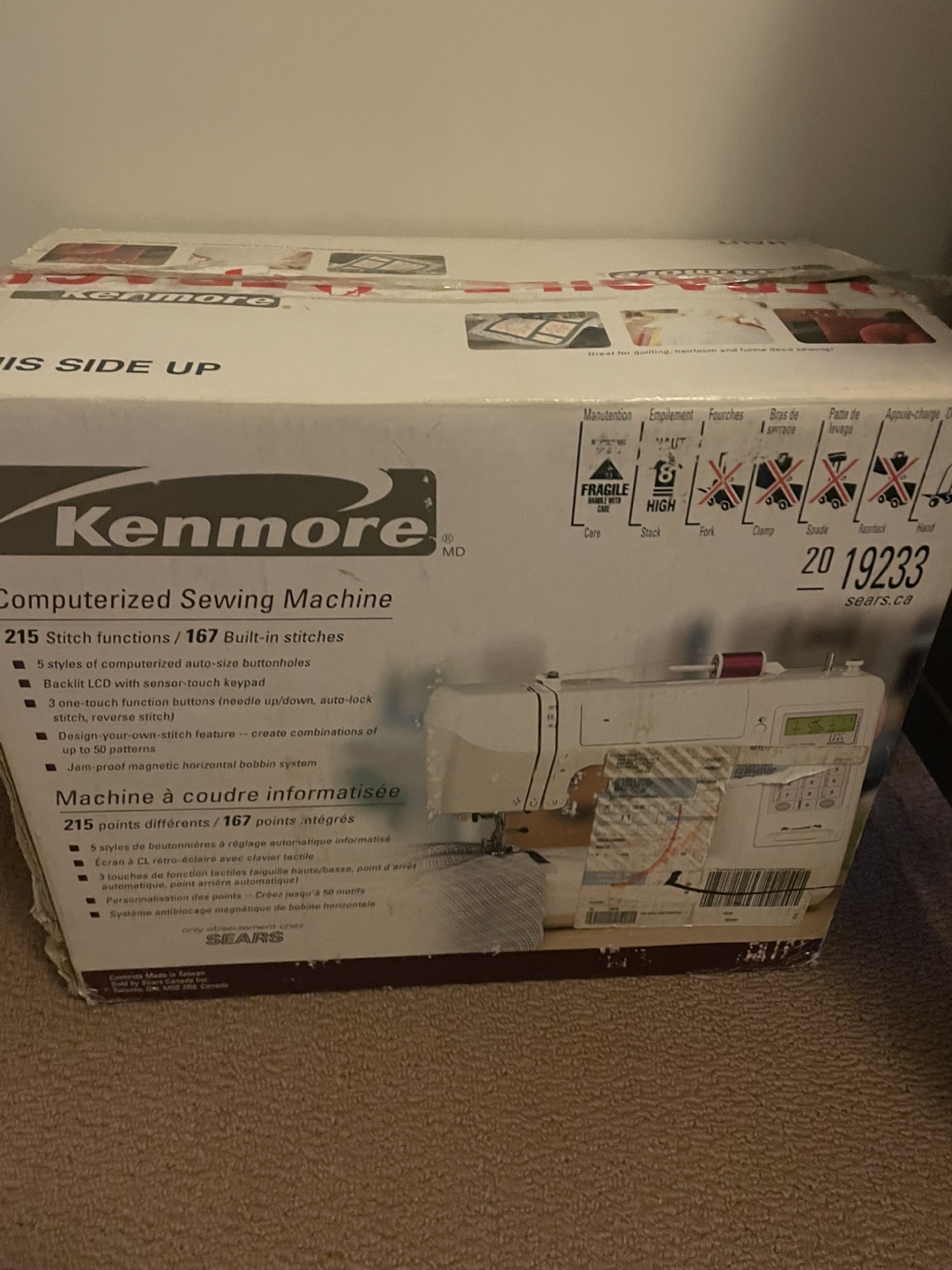 MOVING SALE- Kenmore Computerized Sewing Machine