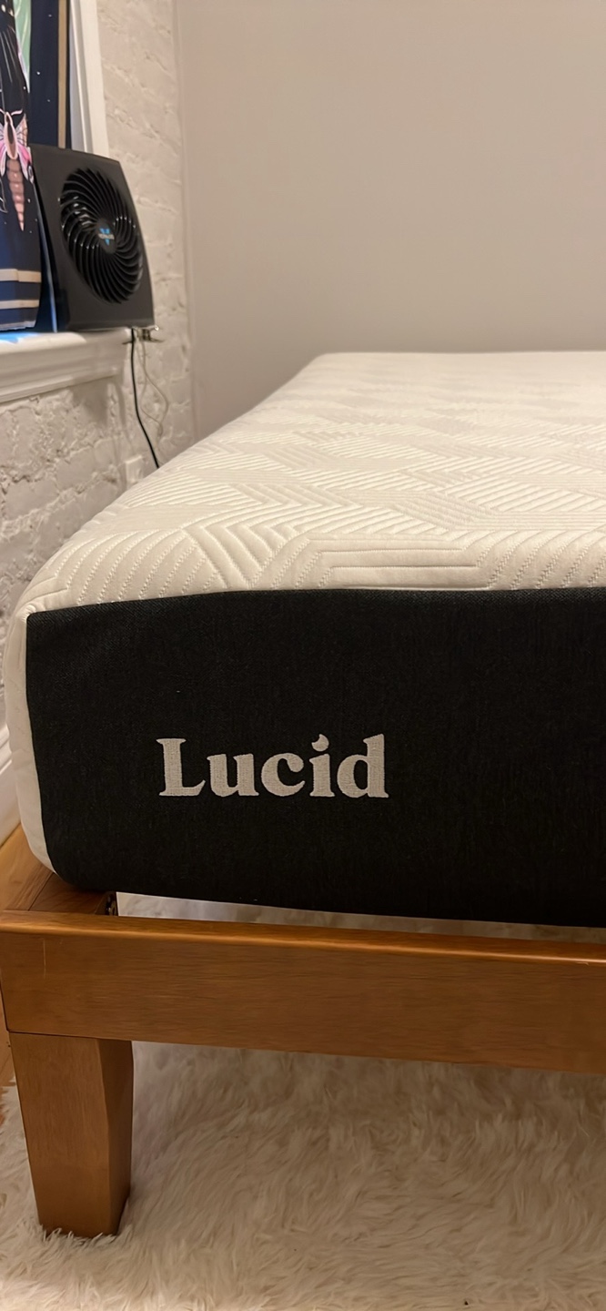 Lucid 10-inch Memory Foam Mattress And Bed Frame - photo 2