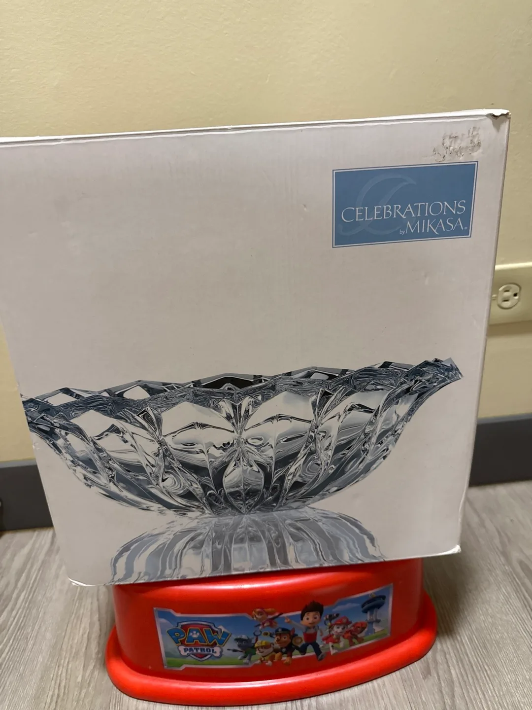 Mikasa Celebrations Crystal Bowl - New in Box! thumbnail
