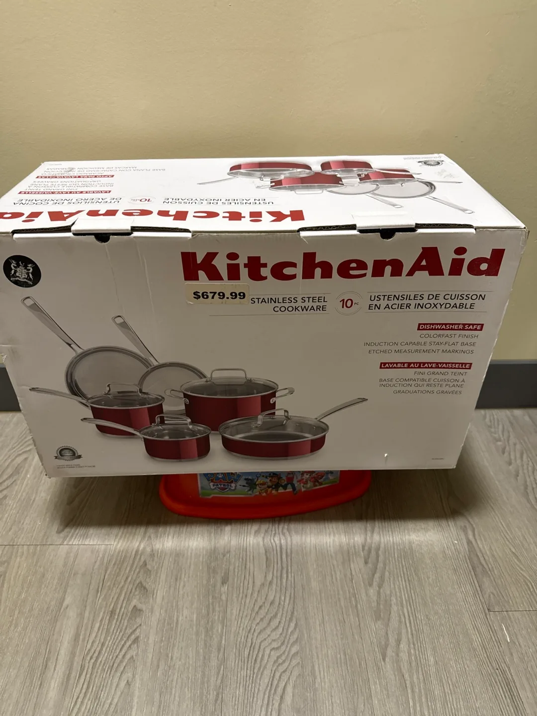 KitchenAid Stainless Steel 10-Piece Cookware Set thumbnail