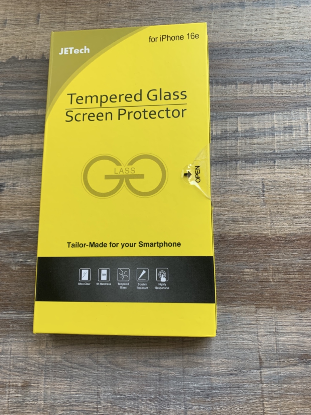 JETech iPhone 16e Screen Protector - New - photo 2