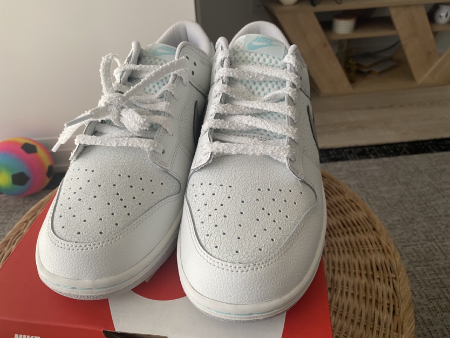 Nike Dunk Low Retro SE White/Silver, US 11 (New) - photo 2