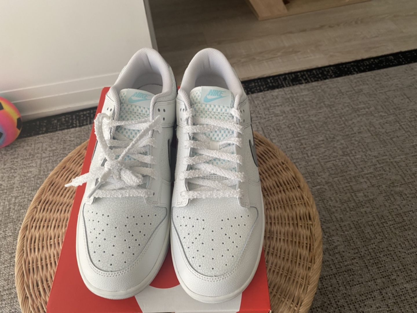 Nike Dunk Low Retro SE White/Silver, US 11 (New) - photo 3