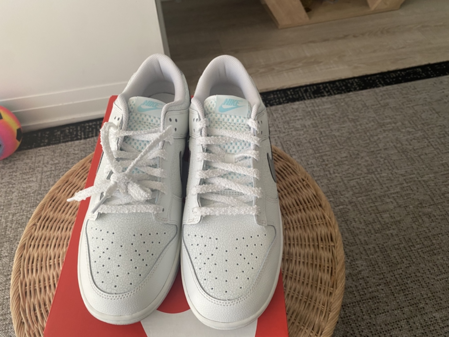 Nike Dunk Low Retro SE White/Silver, US 11 (New) - photo 4