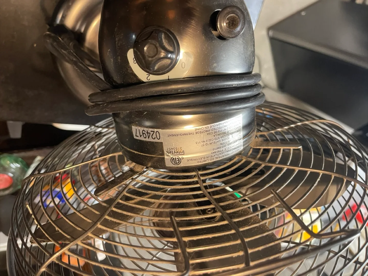 NOMA Retro Table Fan - Great Condition! image indicator(4)