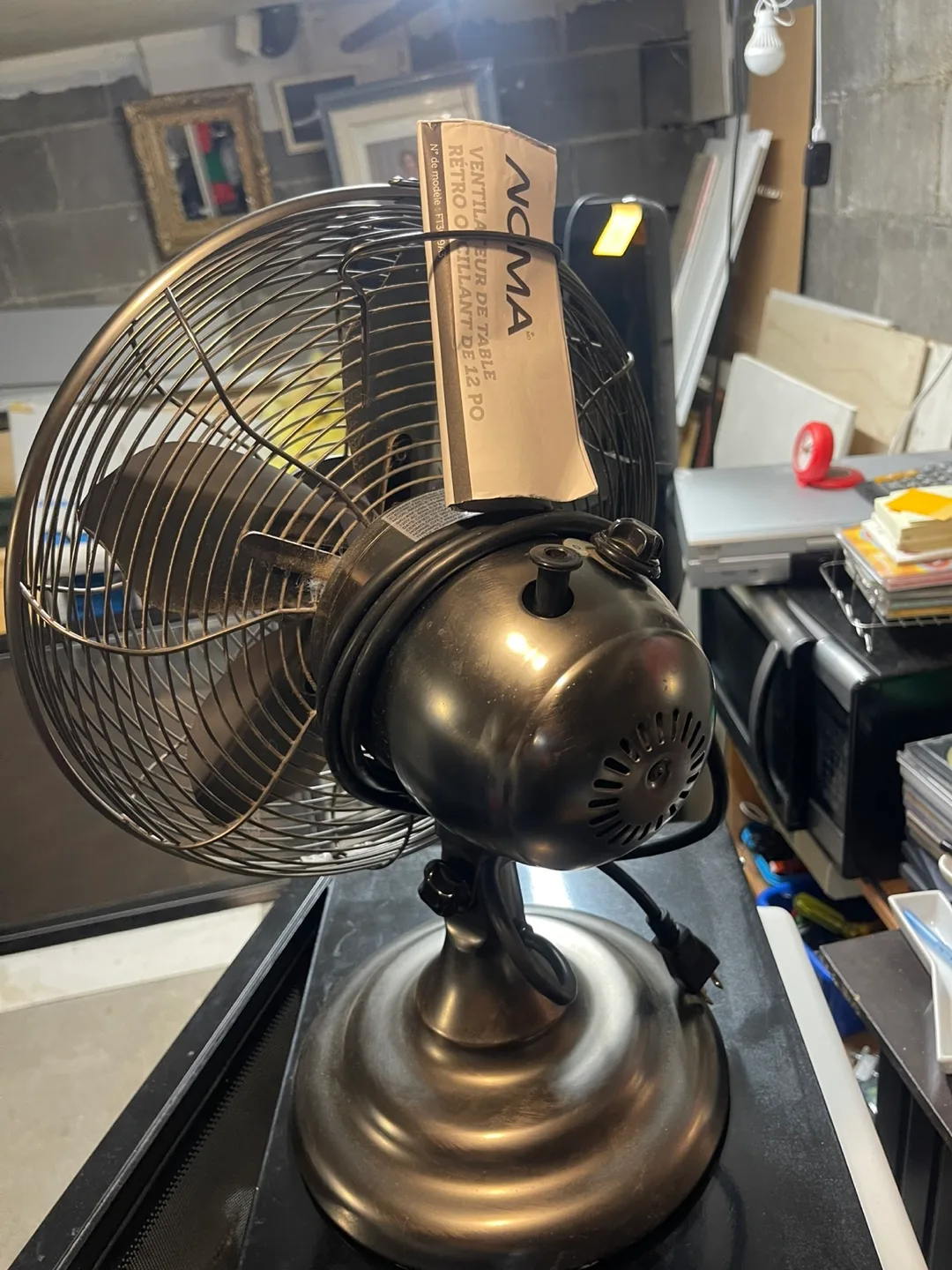NOMA Retro Table Fan - Great Condition! image indicator(3)