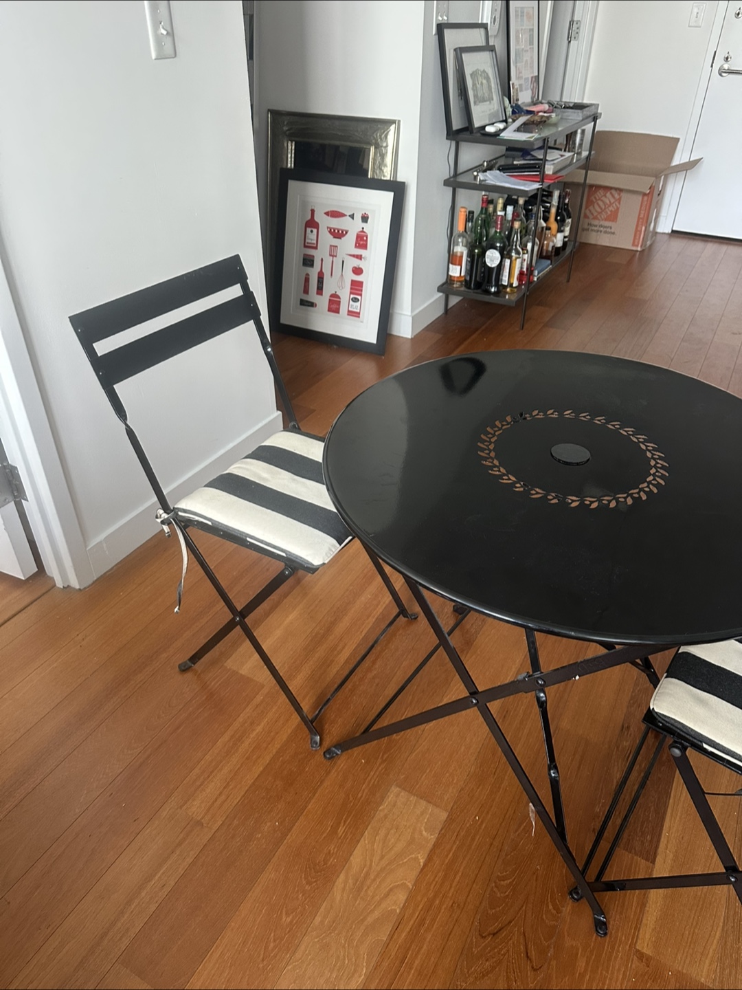 Ballard Designs Café 3-Piece Folding Dining Set - photo 2