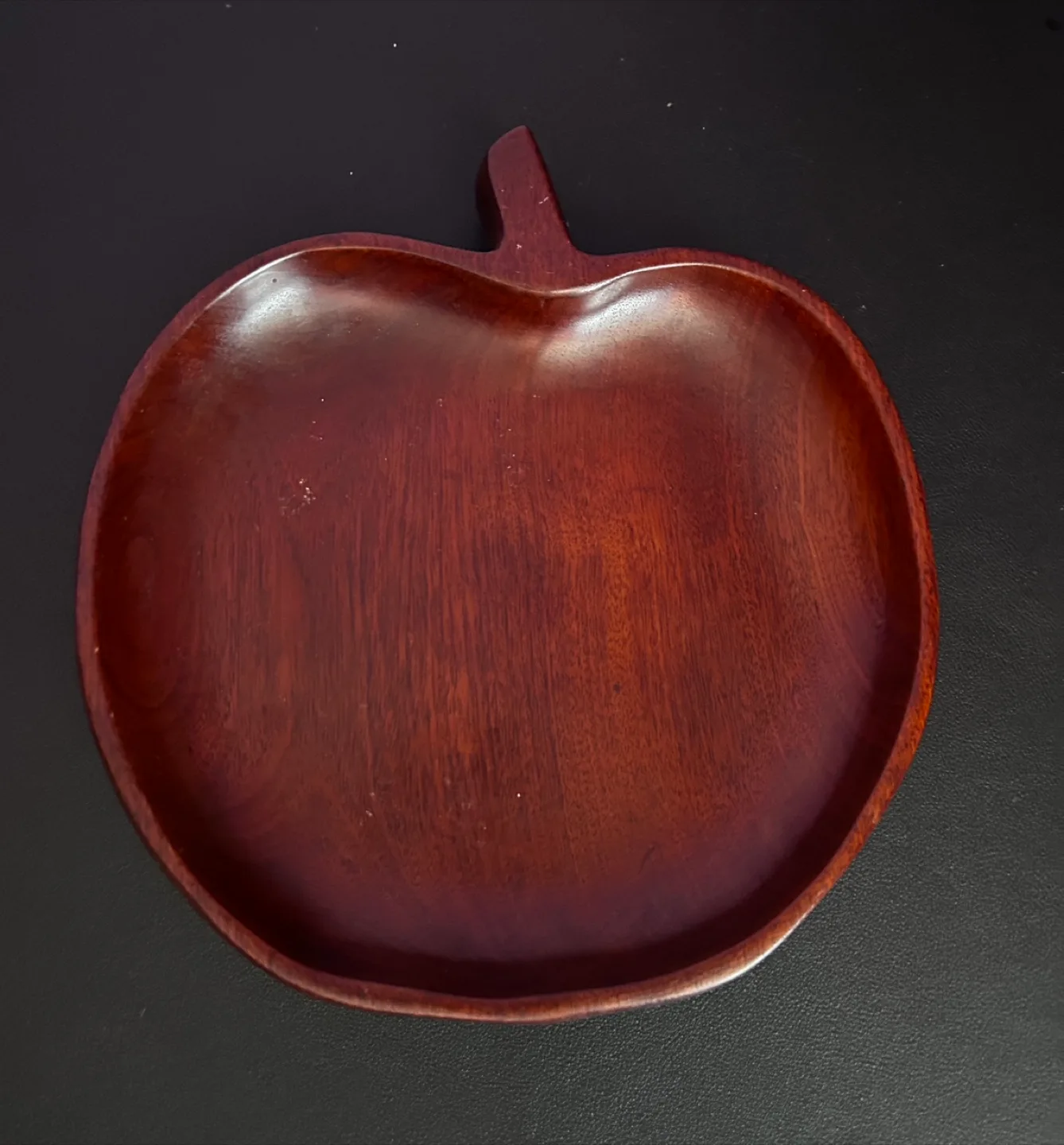 Handmade Wooden Apple Decor thumbnail