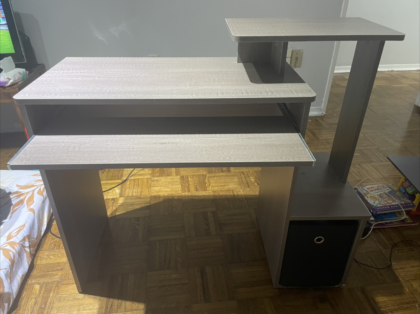 Computer Desk with Hutch and Storage (moving out sale) - photo 4