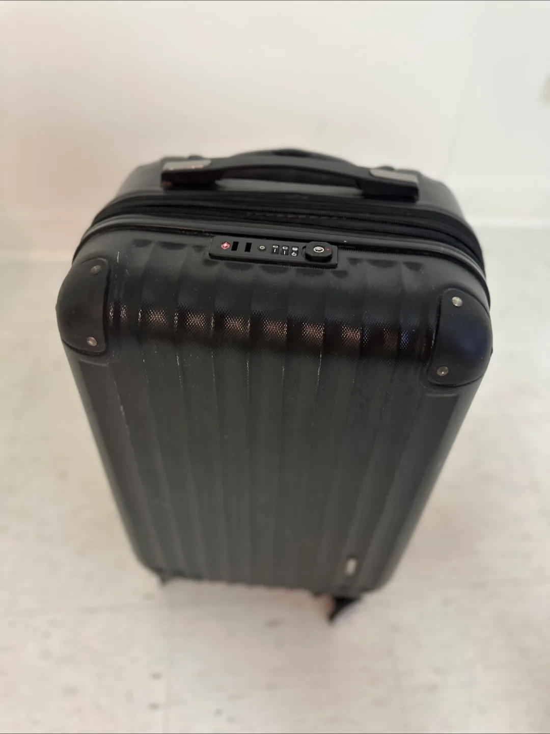 Black Rolling Carry-On Suitcase thumbnail