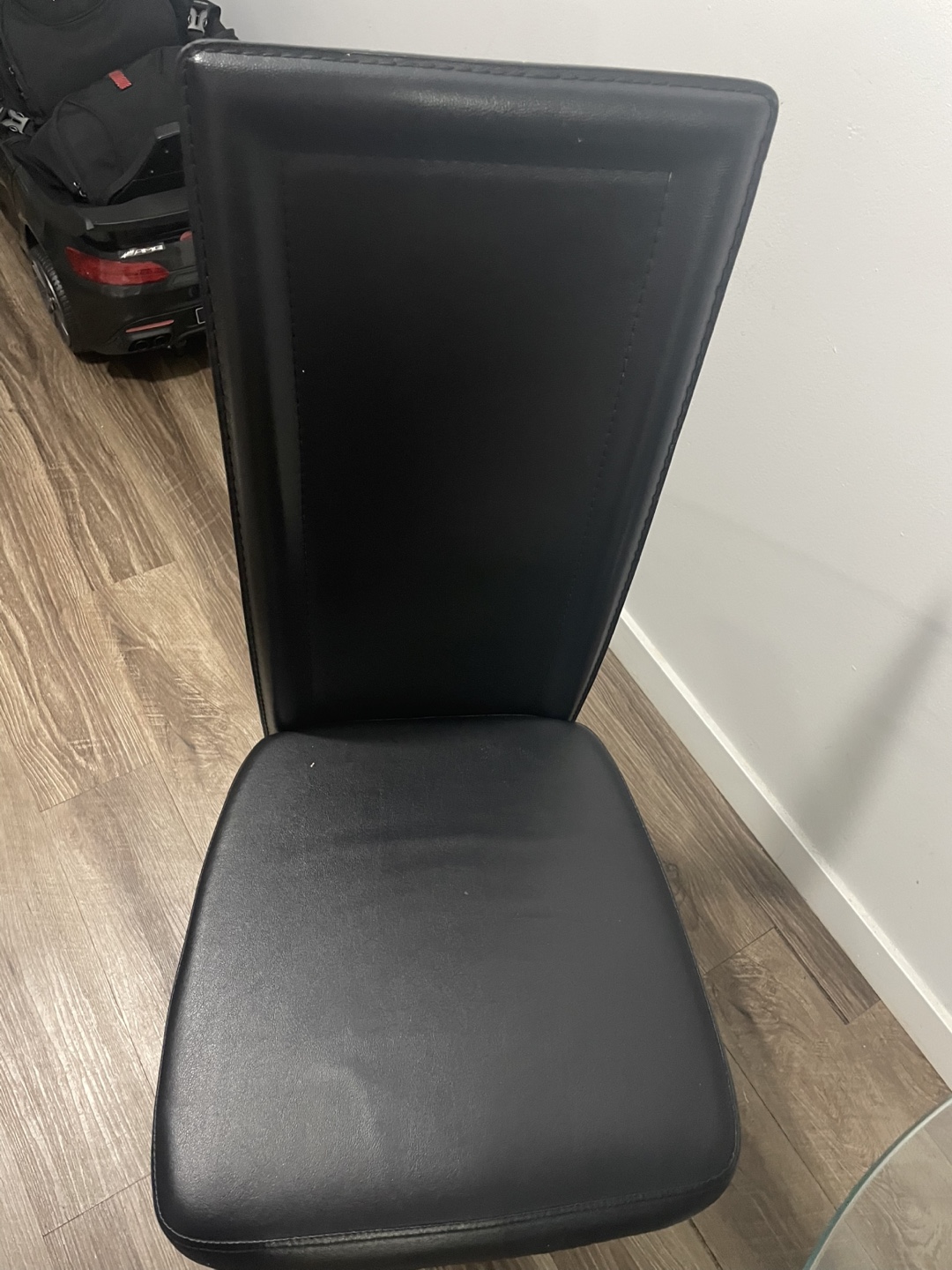 Glass Top Round Dining Table with 2 Chairs (moving out sale) - photo 4