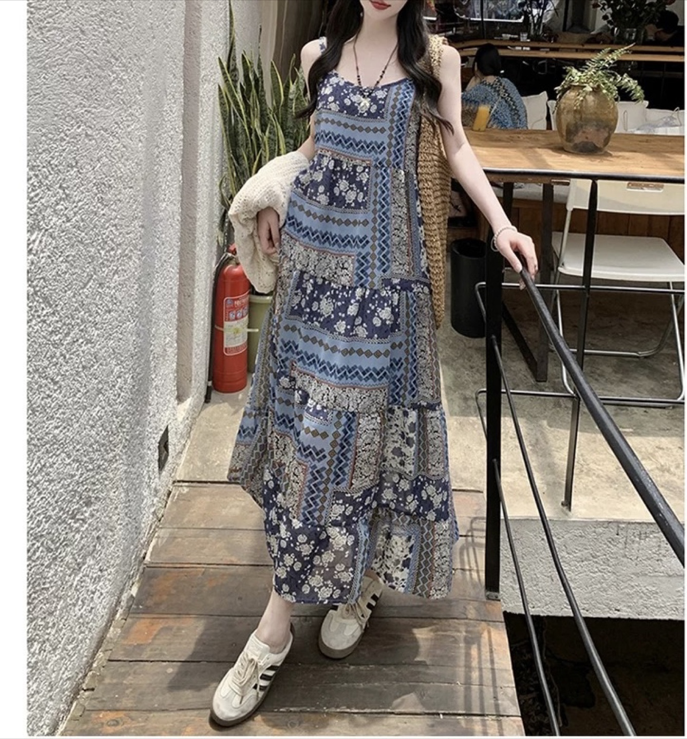Boho Dress &  Crochet Top Set - photo 5
