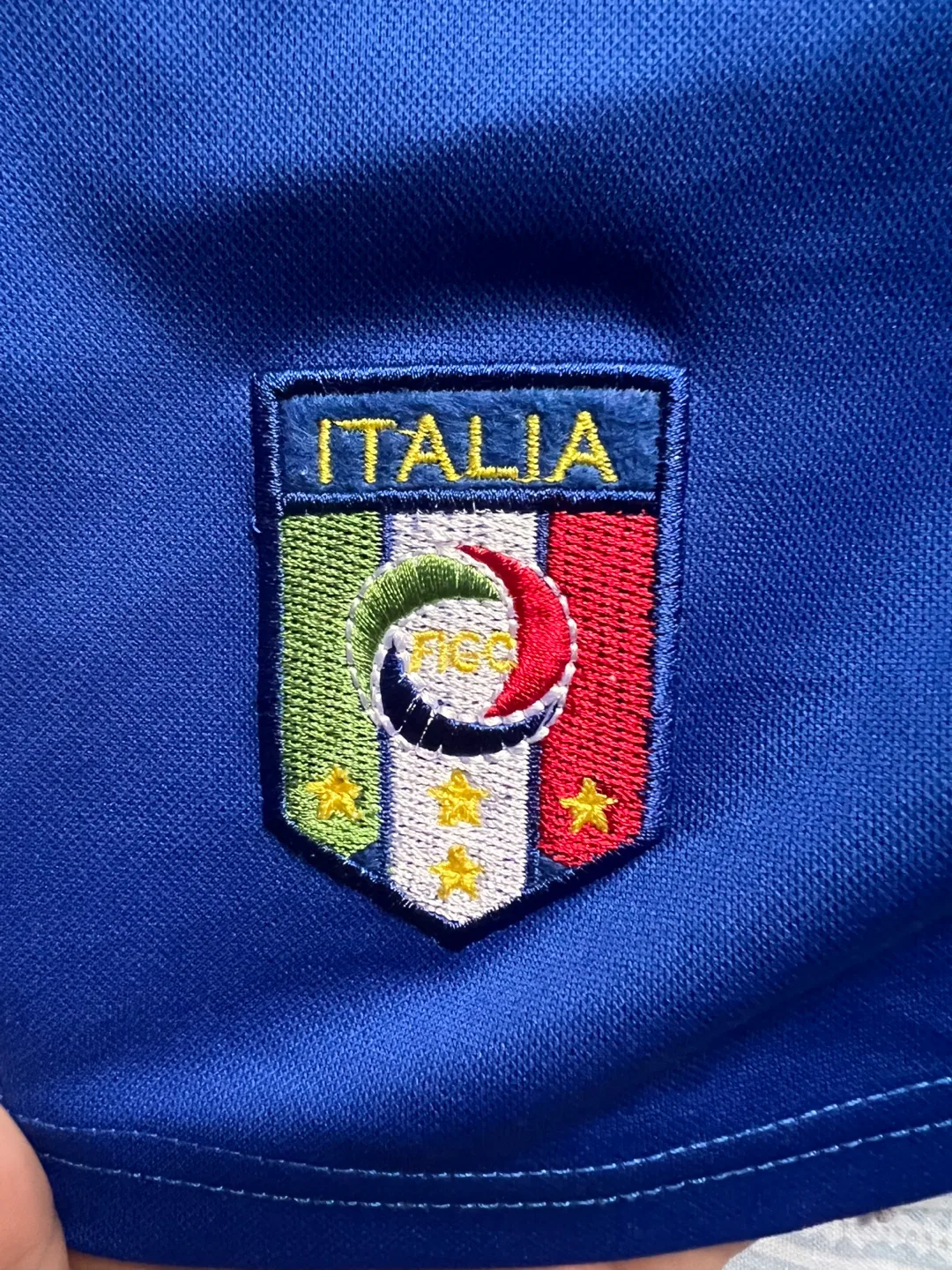 Italia Blue Soccer Jersey - Size M image indicator(3)