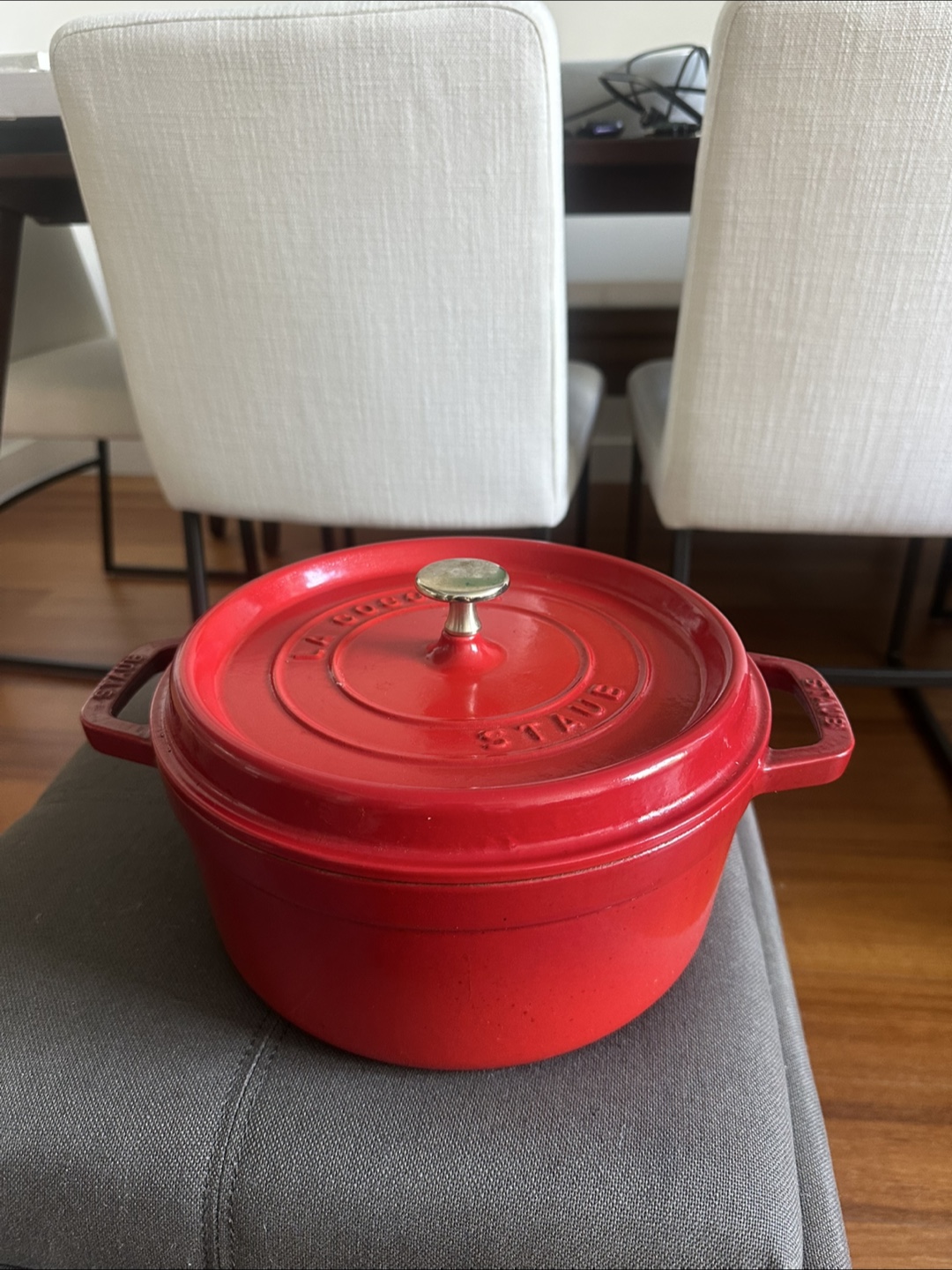 Staub La Cocotte 4 Qt Dutch Oven - Red