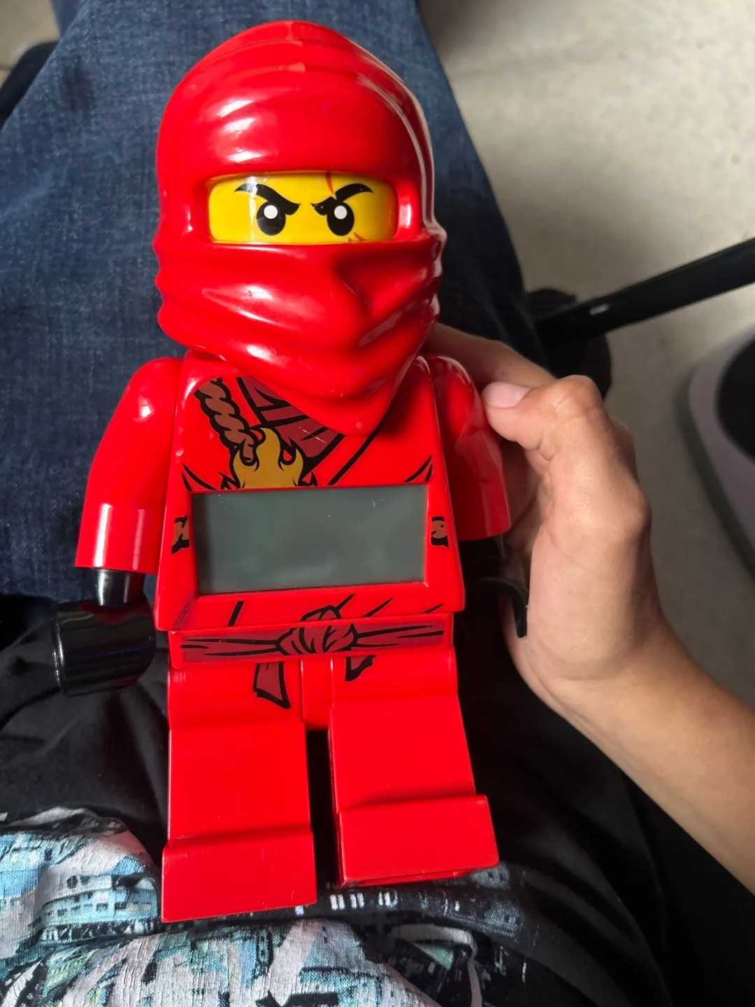 LEGO Ninjago Kai Minifigure Alarm Clock - Red thumbnail