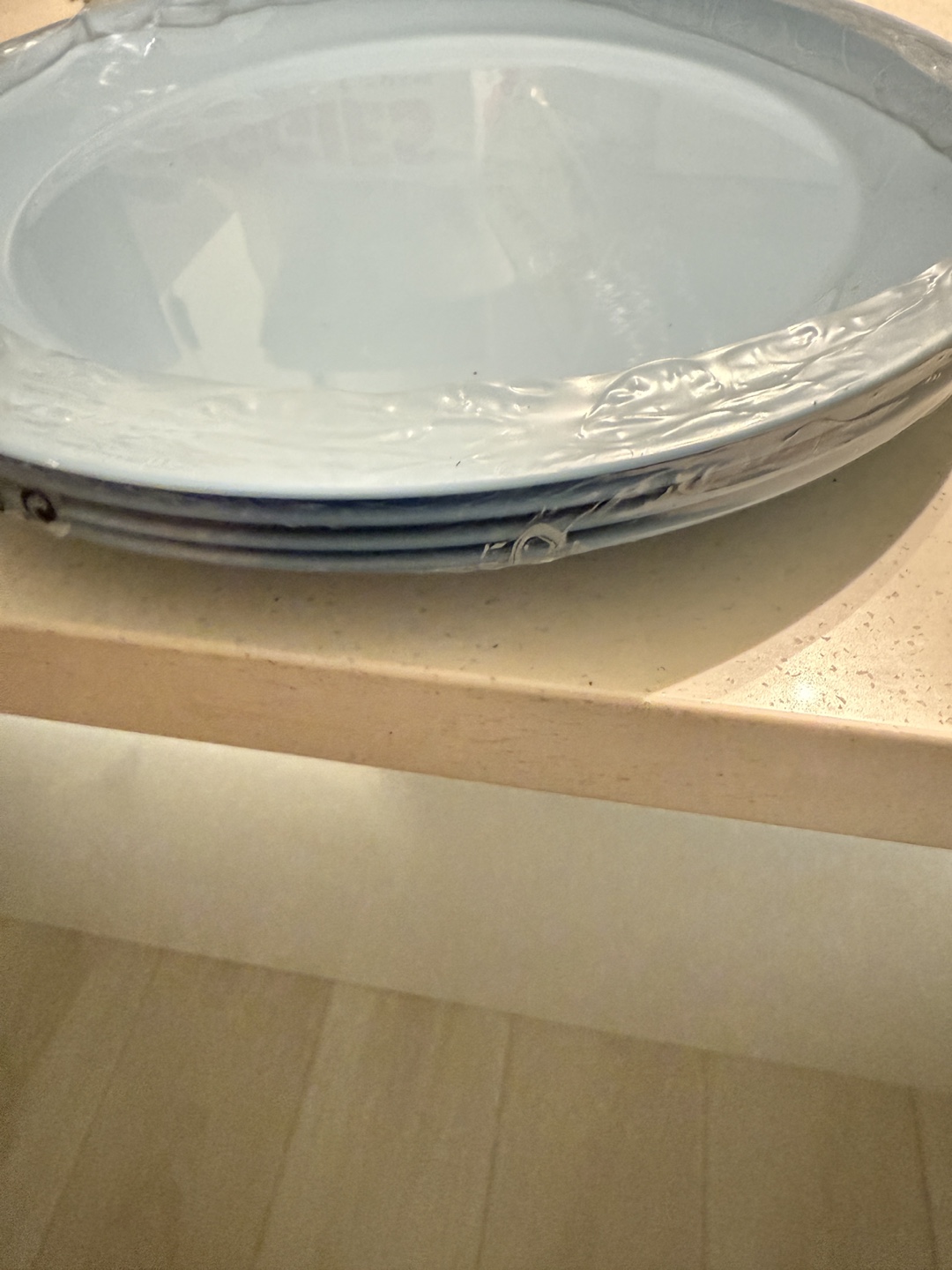 FREE IKEA Plate - Light Blue #freecycle - photo 3