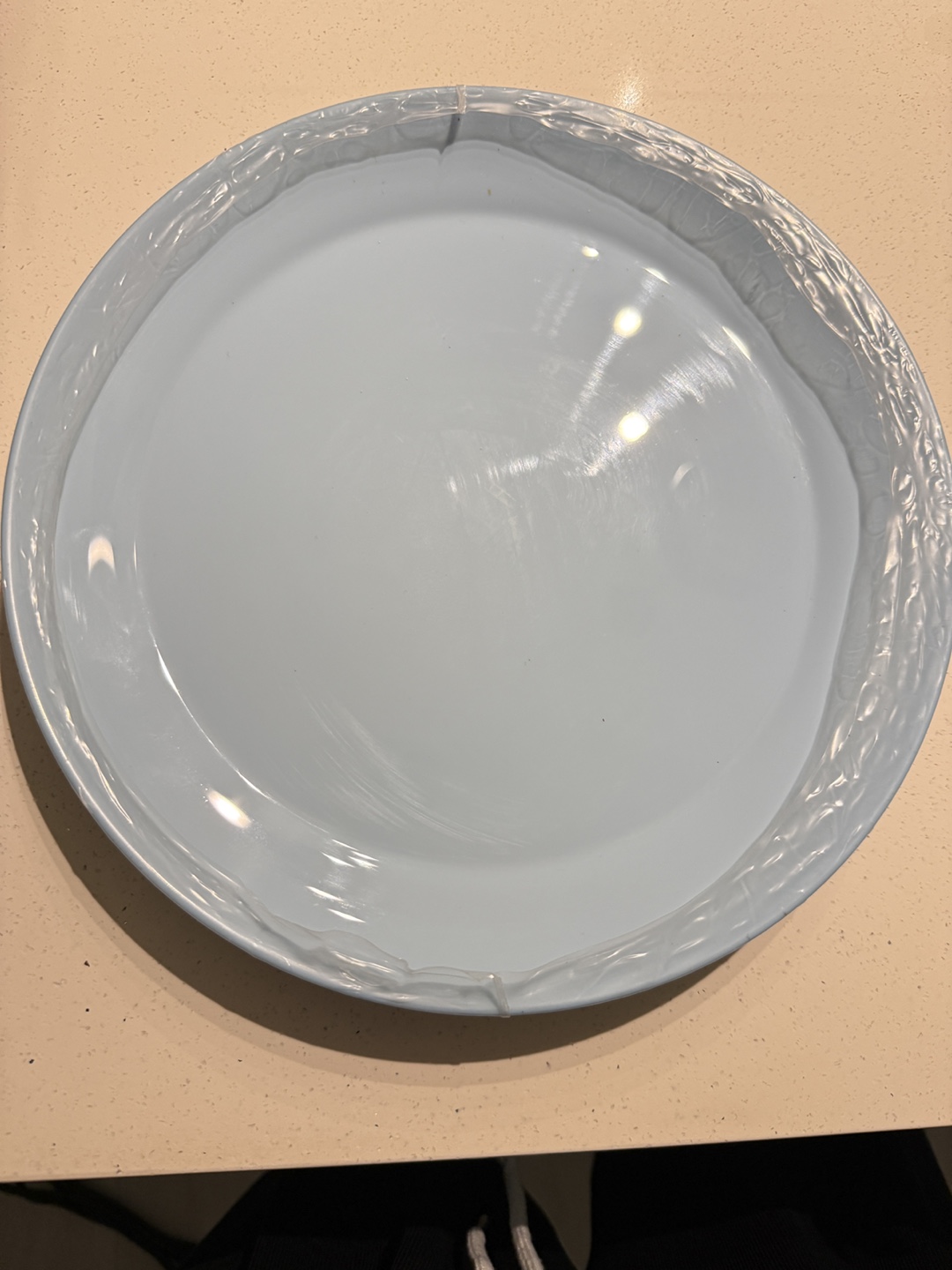 FREE IKEA Plate - Light Blue #freecycle