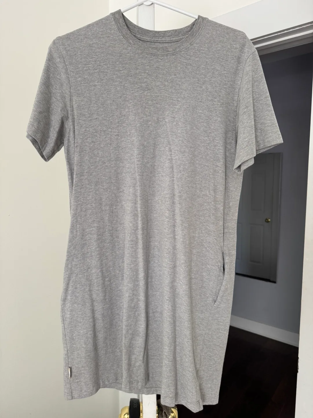 Province of Canada Grey T-Shirt Dress - XS thumbnail