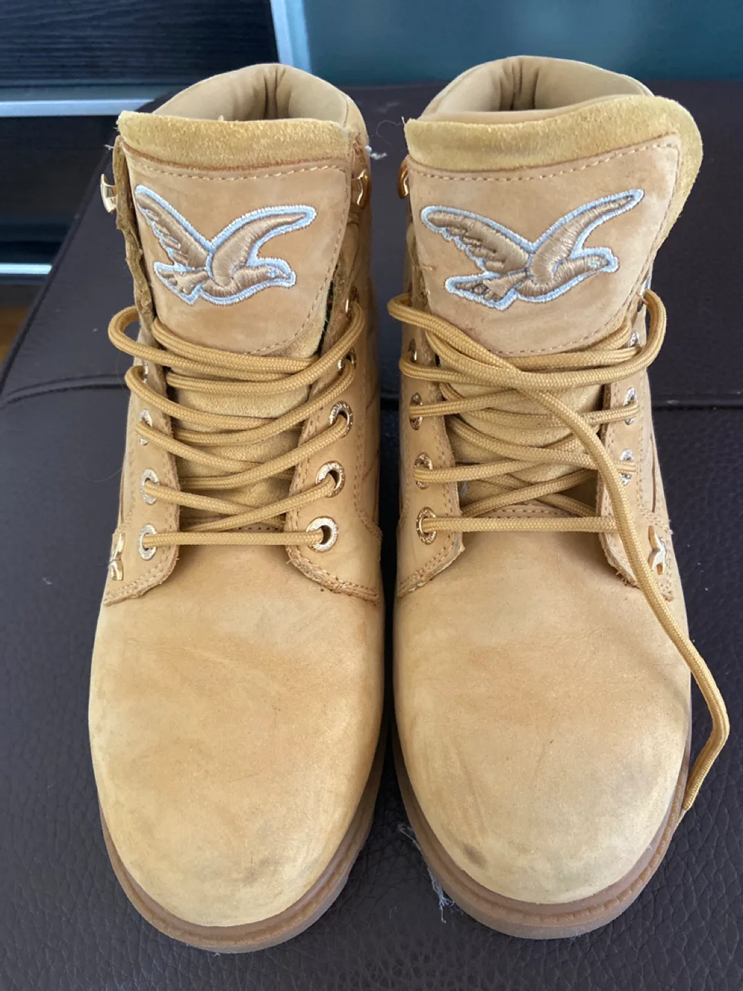 LUGZ Men's MBHRN750 Leather Upper Boots - Size 8 thumbnail
