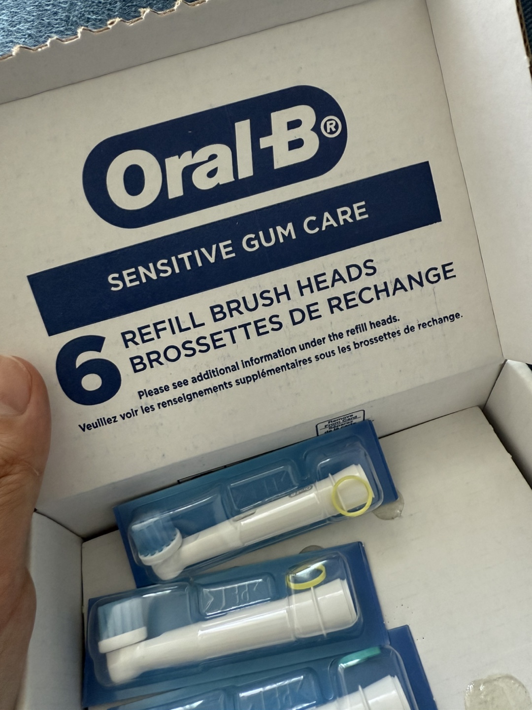 Oral-B Sensitive Gum Care Brush Heads - 6 Refills - photo 2