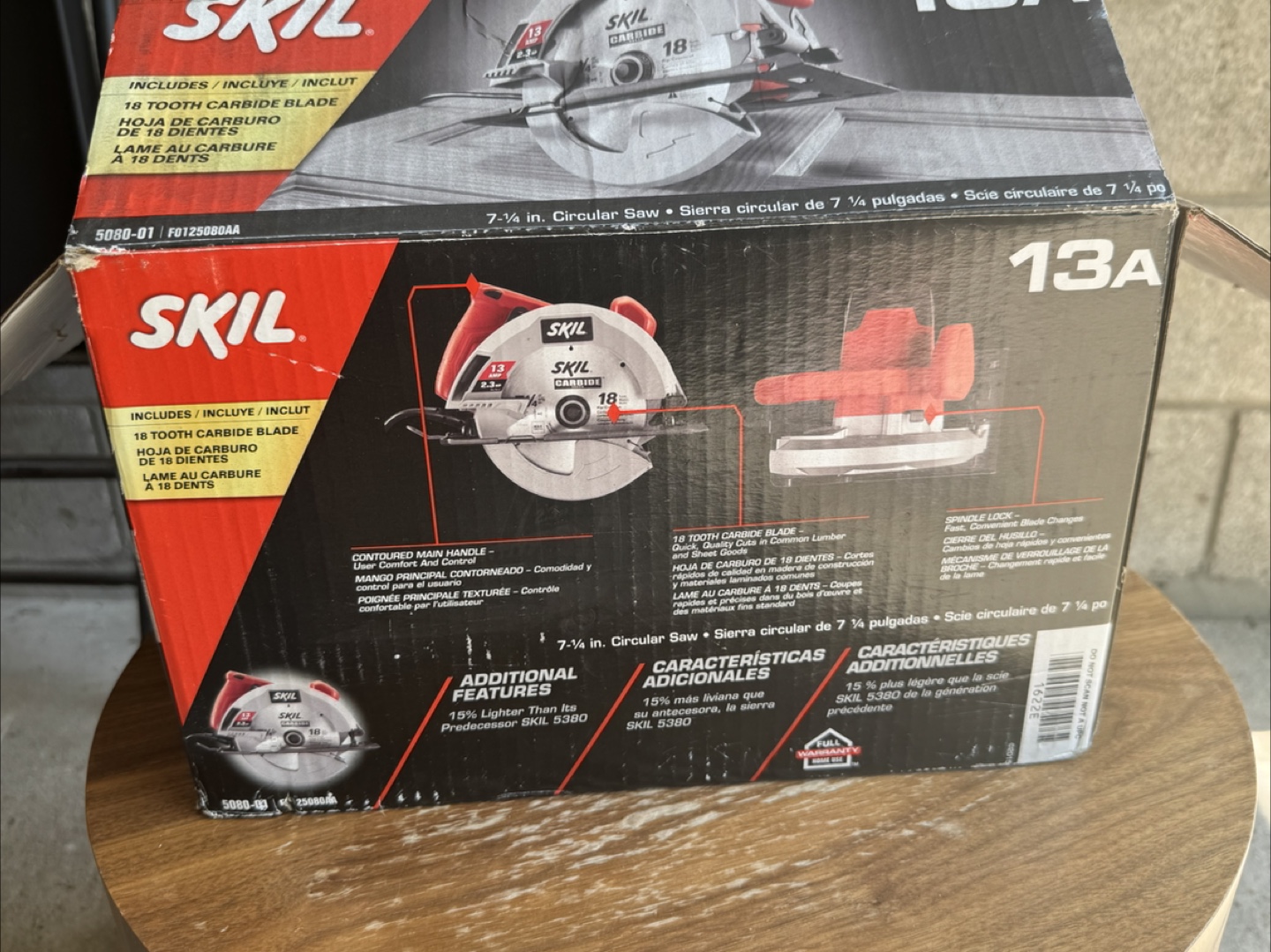 Skil 7-1/4" Circular Saw 13A w/ Blade & Box - photo 3