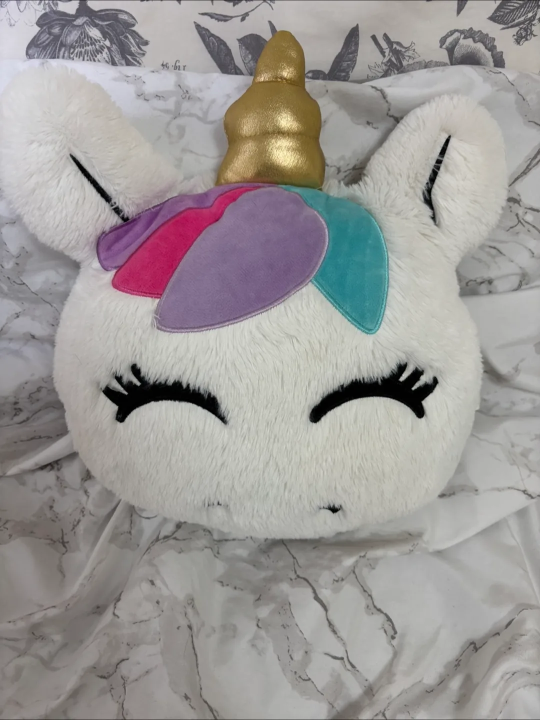 Unicorn Plush Pillow thumbnail