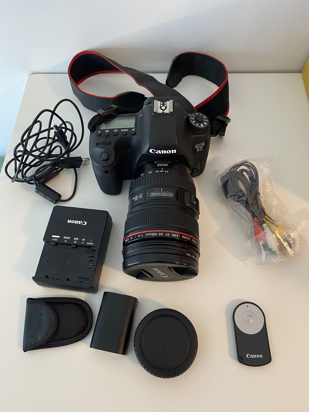 Canon EOS 6D Camera with EF 24-105mm Lens