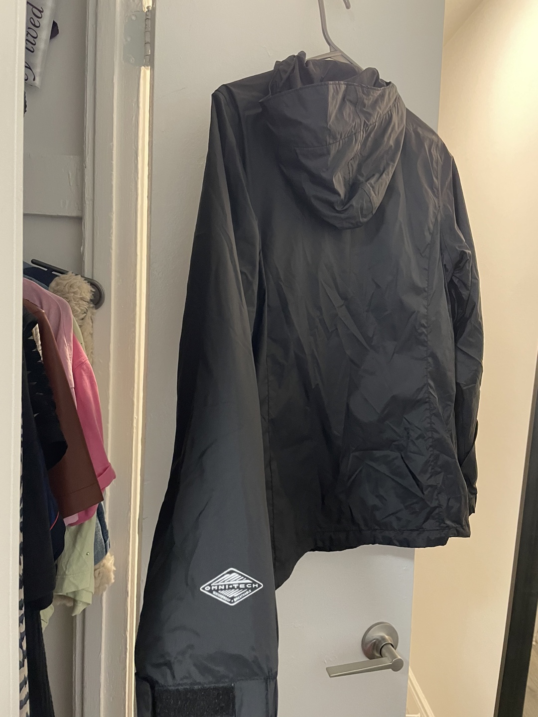 Columbia Black Rain Jacket - Size Small - photo 3