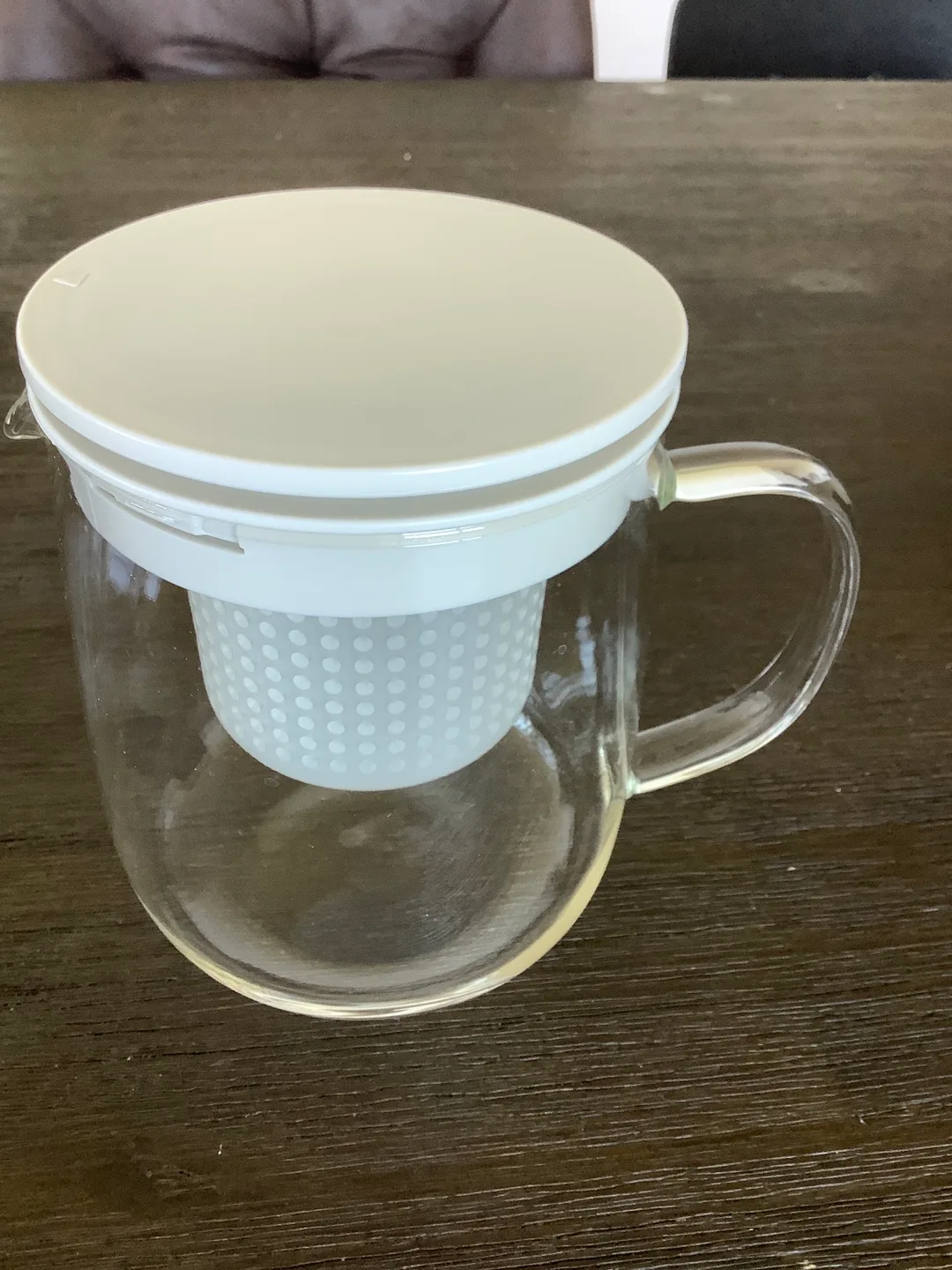 Muji Clear Glass Teapot with Infuser thumbnail