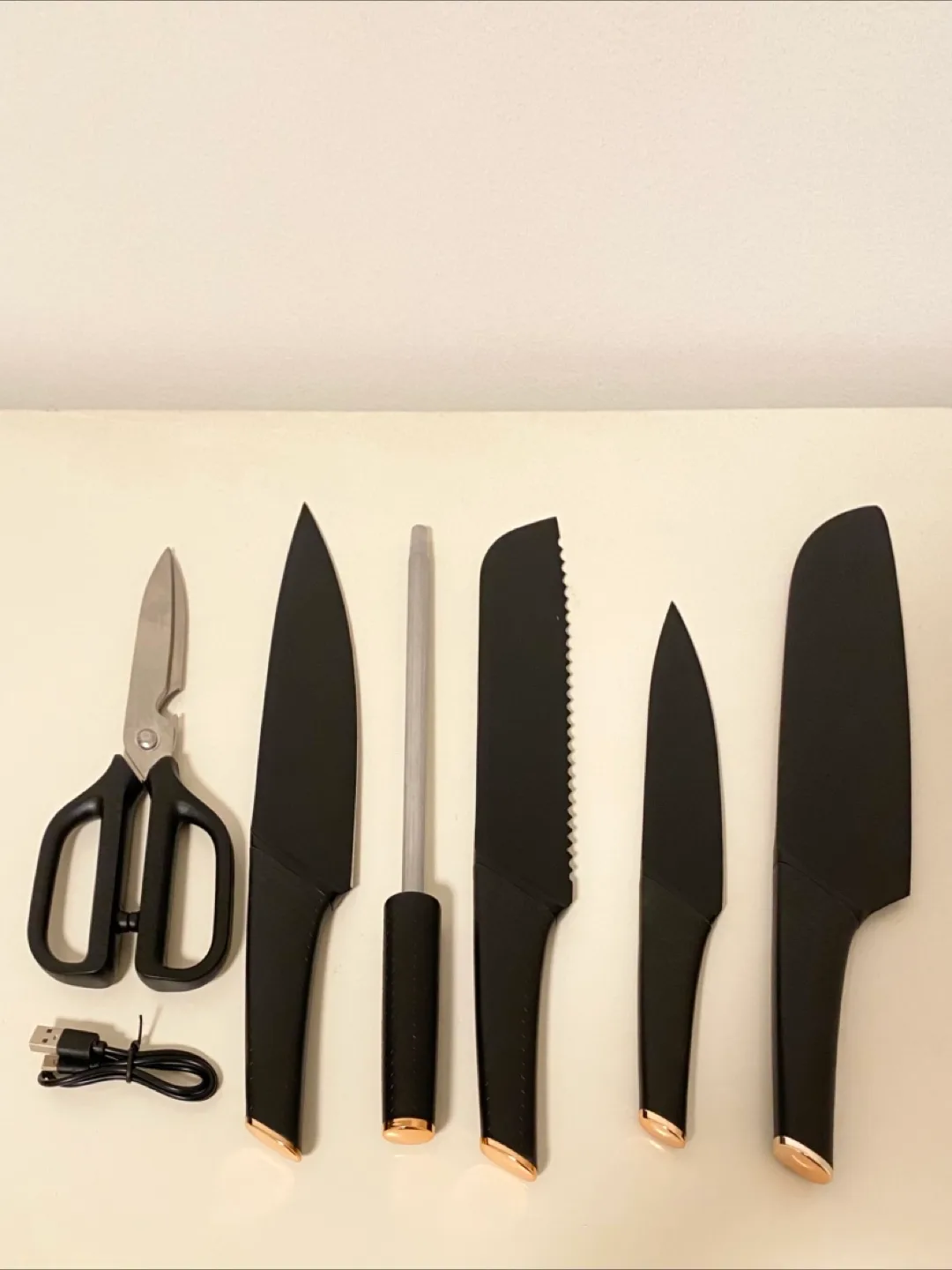 KITAJUN Knife Set - Black image indicator(3)