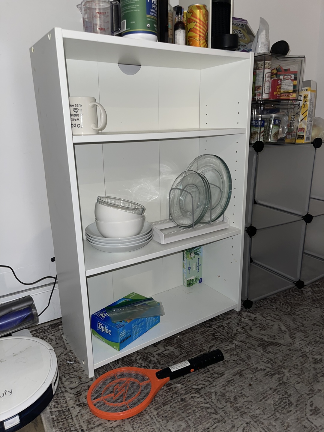 White 3-Shelf