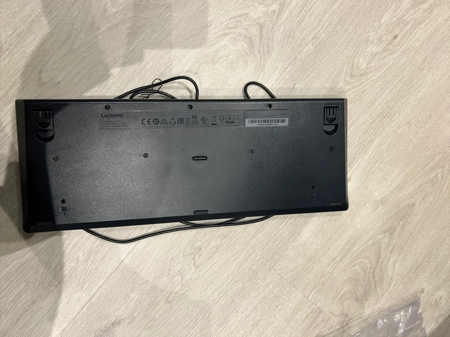 Lenovo KU-1619 Wired Keyboard - Black image indicator(2)