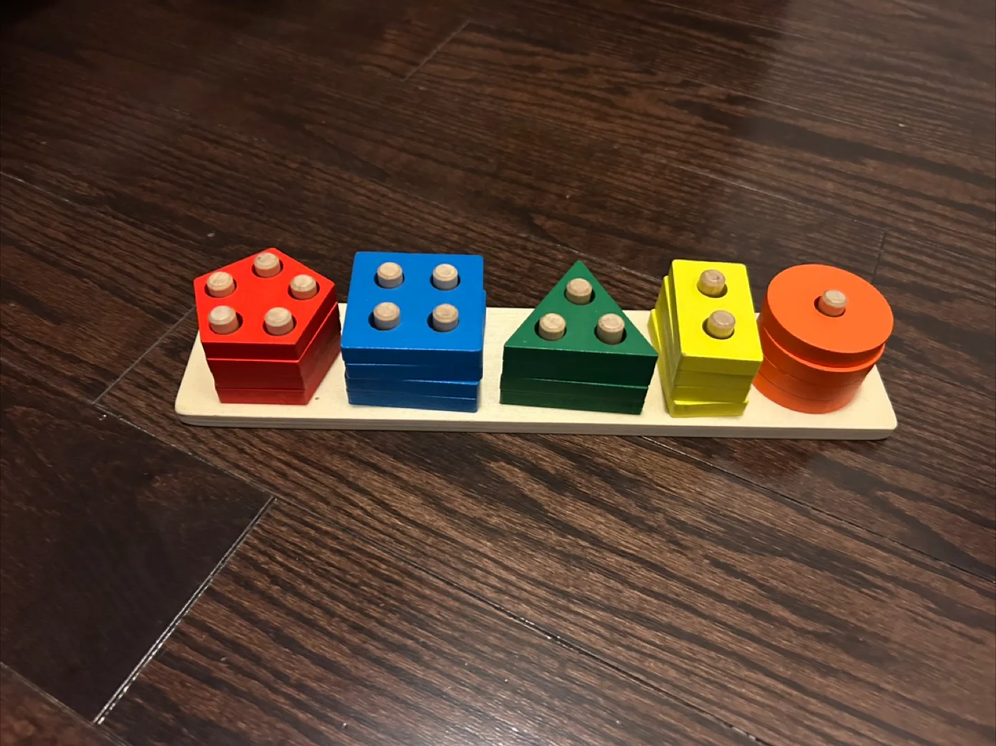 Wooden Shape Sorter Toy thumbnail