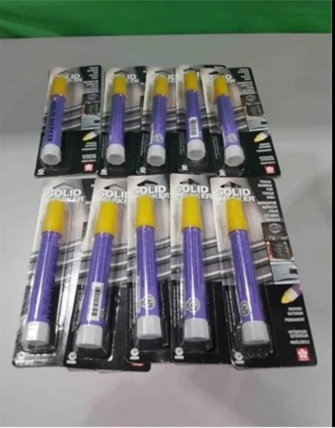 New Sakura Solid Marker, Lot of 10 image indicator(2)