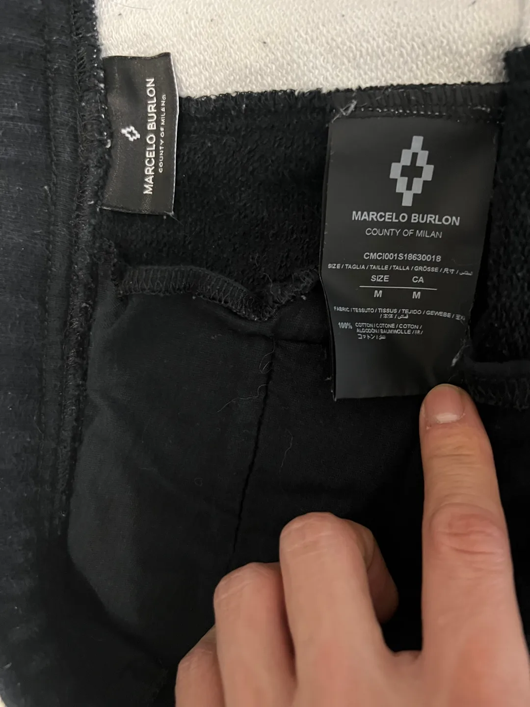 Marcelo Burlon Bicolor Wings Short Size M image indicator(3)