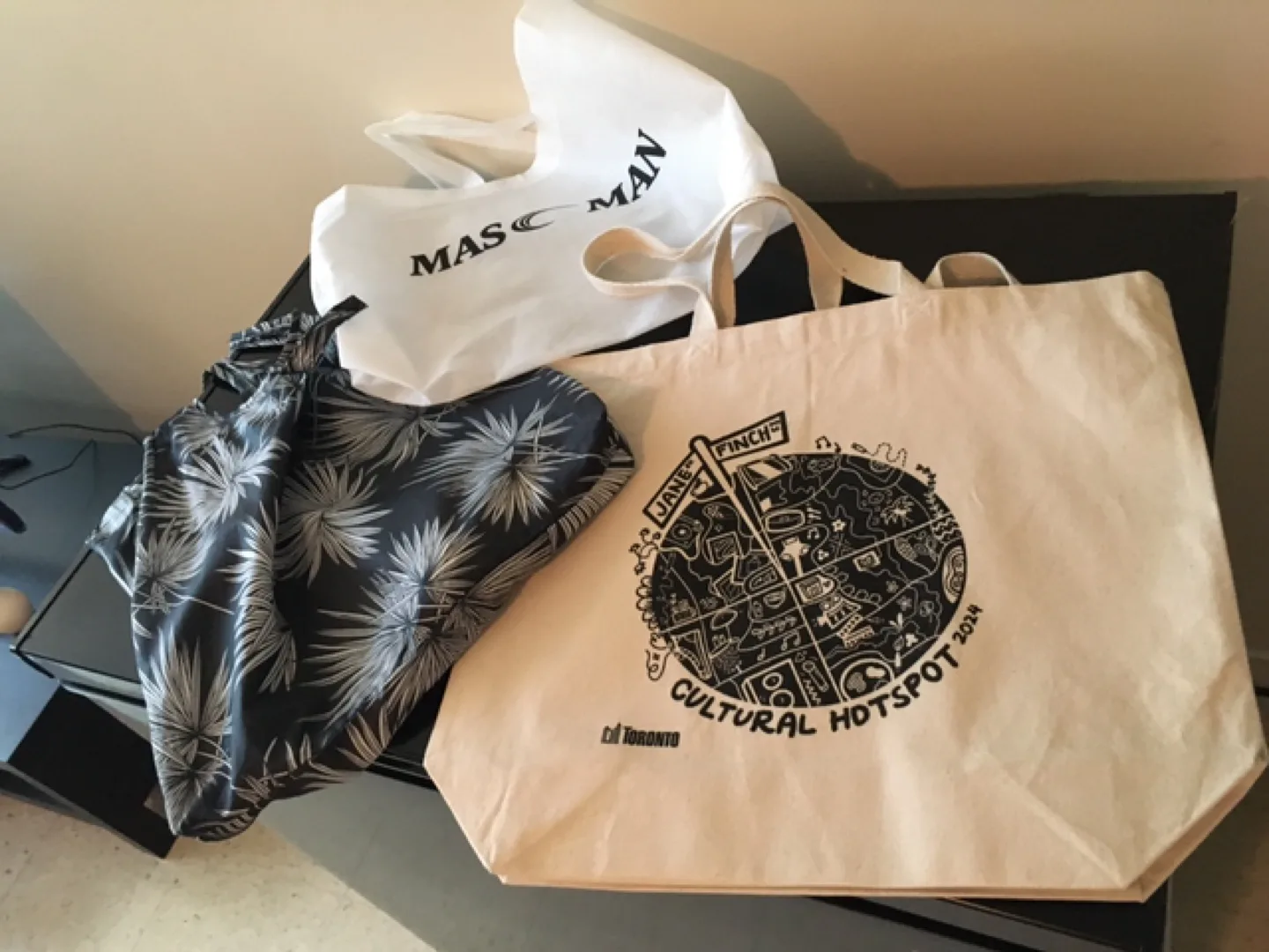 Tote Bags - Jane Finch Cultural Hotspot, Masman thumbnail