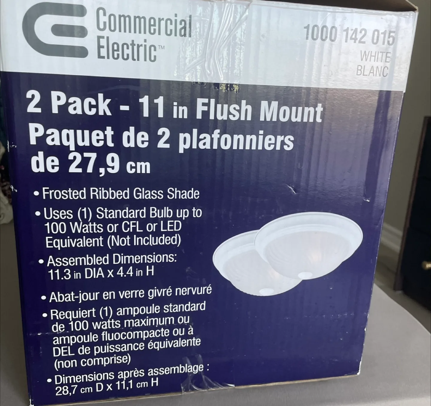 2-Pack 11" Flush Mount #freecycle thumbnail