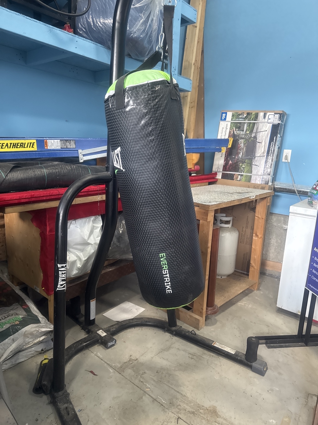 Everlast Everstrike Heavy Bag with Stand