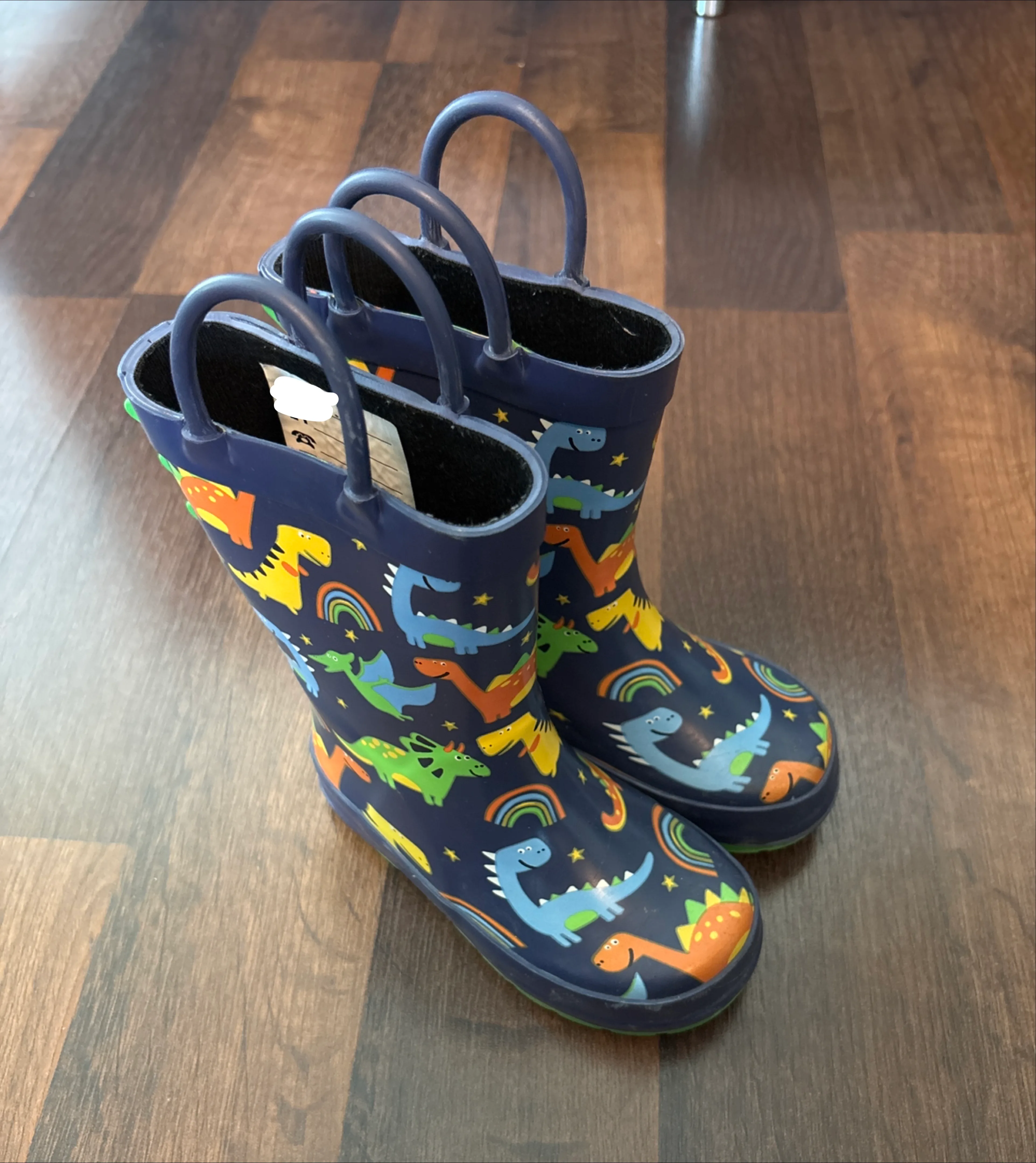 George Kids' Dinosaur Rain Boots - Size 7 thumbnail