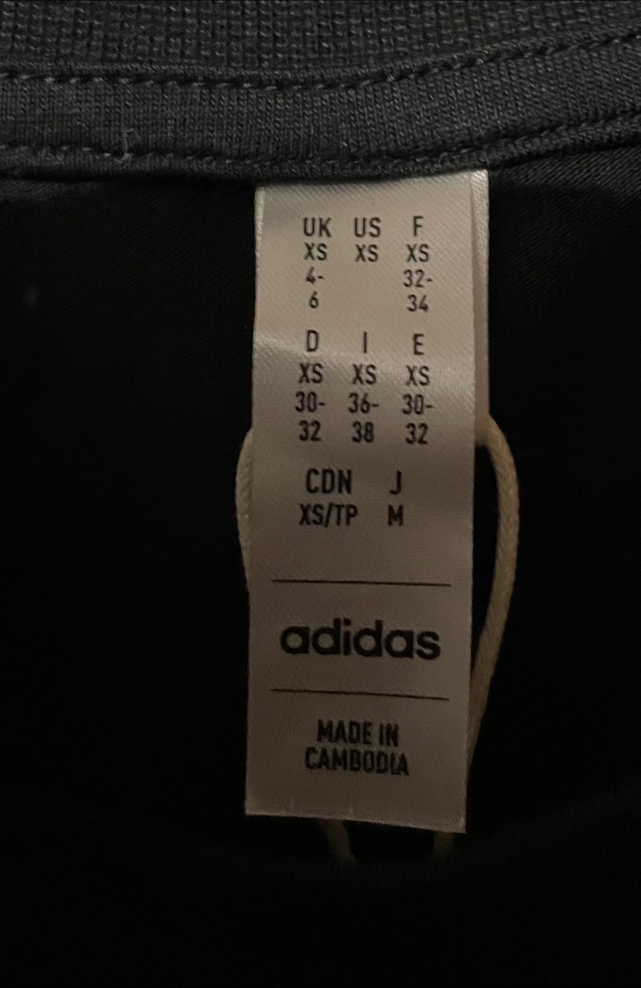 Adidas Baby T - Black, XS - photo 2
